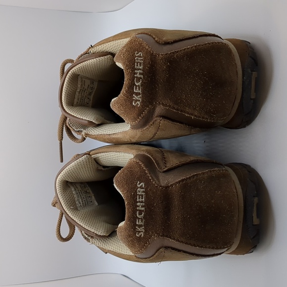 Skechers Women's Brown Suede Sneakers - Picture 3 of 5